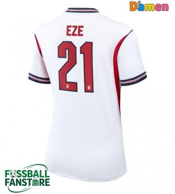 England Eberechi Eze #21 Replik Heimtrikot Damen WM 2026 Kurzarm